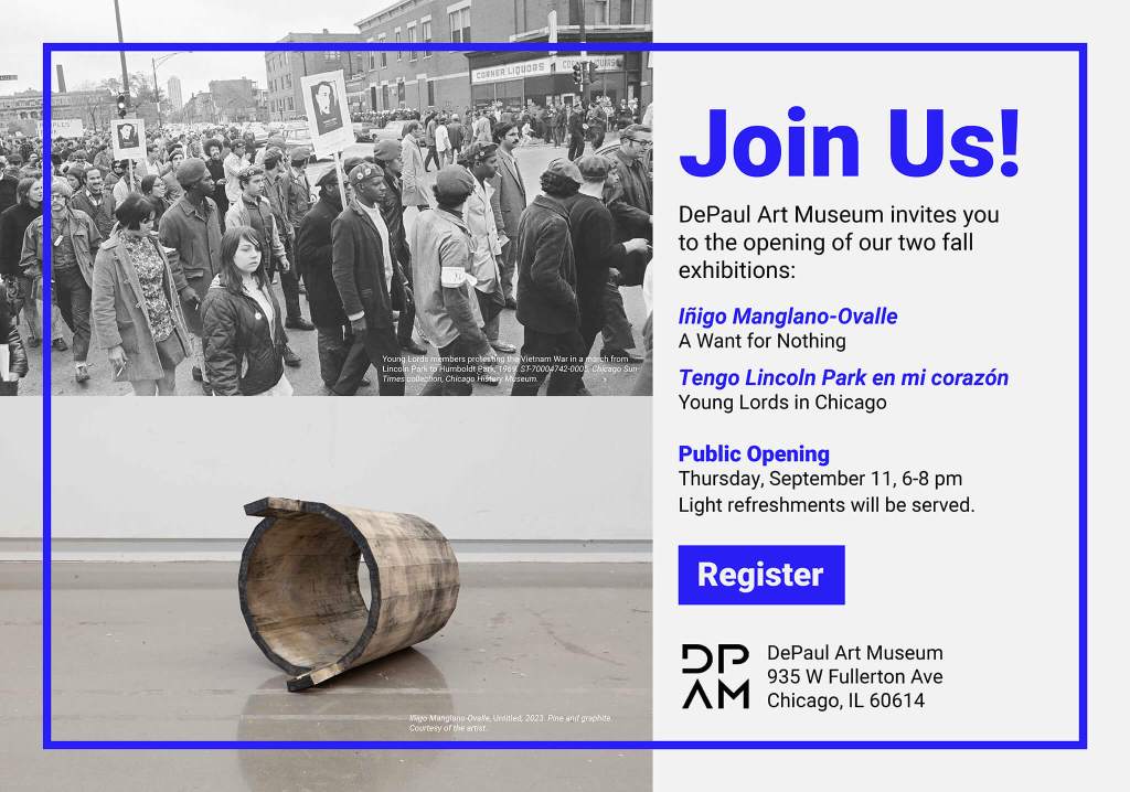 Opening Reception: Tengo Lincoln Park en Mi Corazón: Young Lords in&nbsp;Chicago