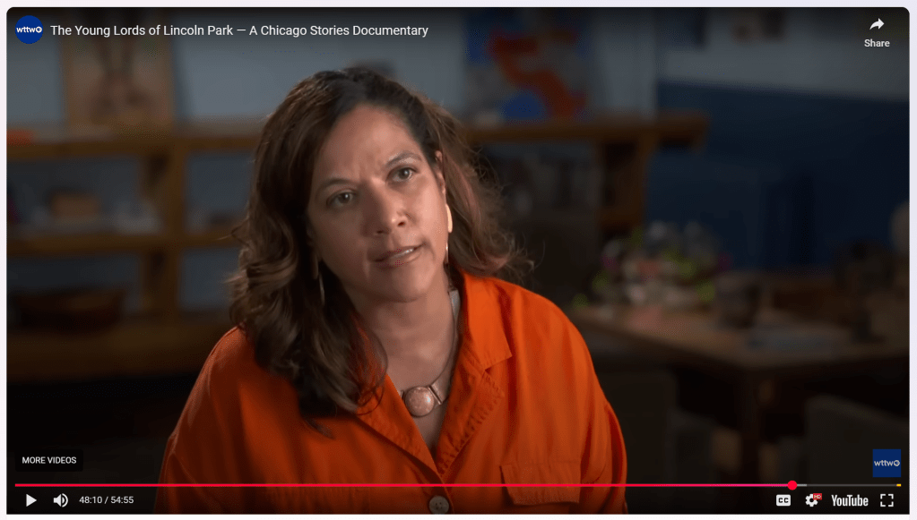 Screengrab from WTTW interview